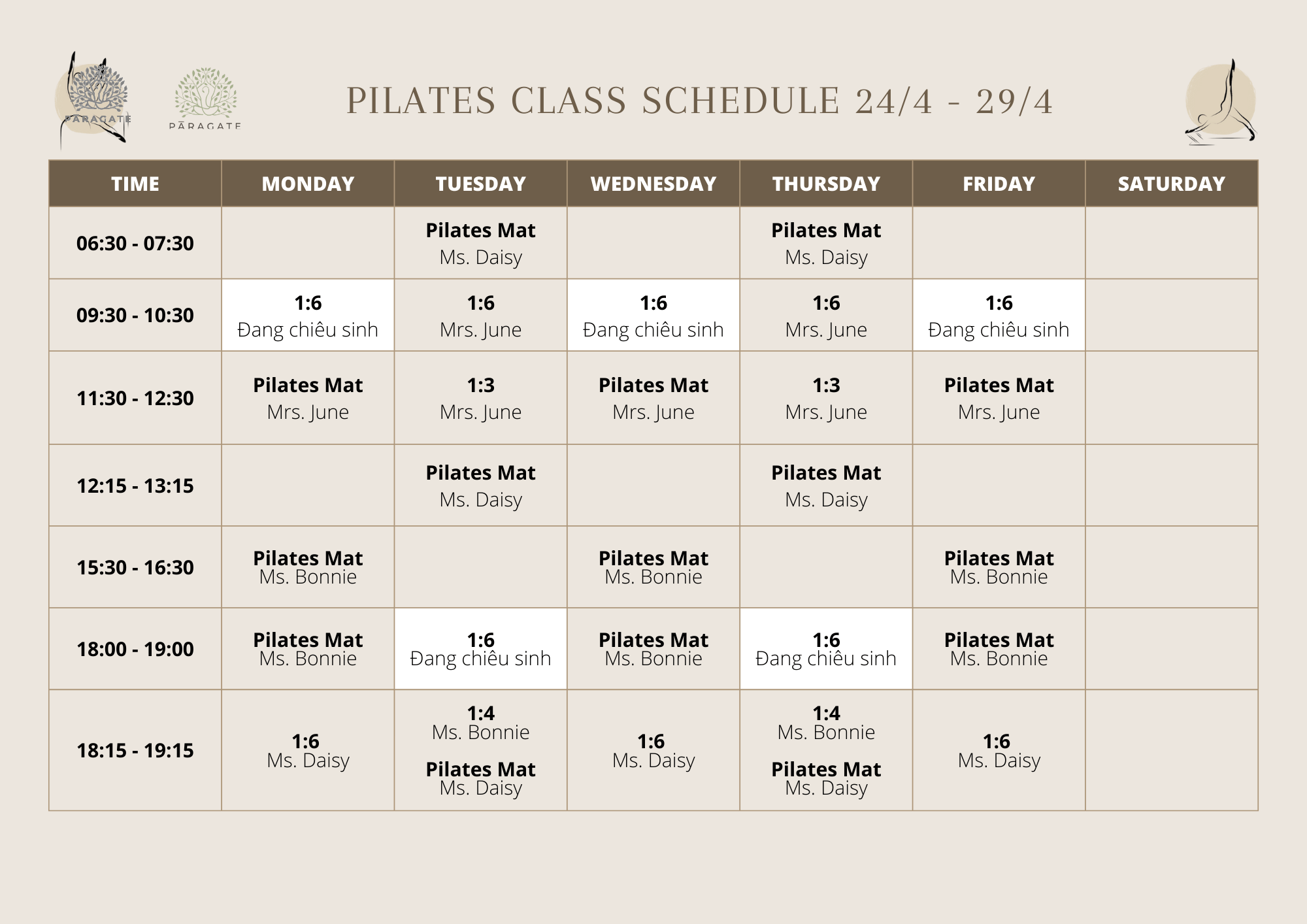 Trung Tâm Pilates Đà Nẵng