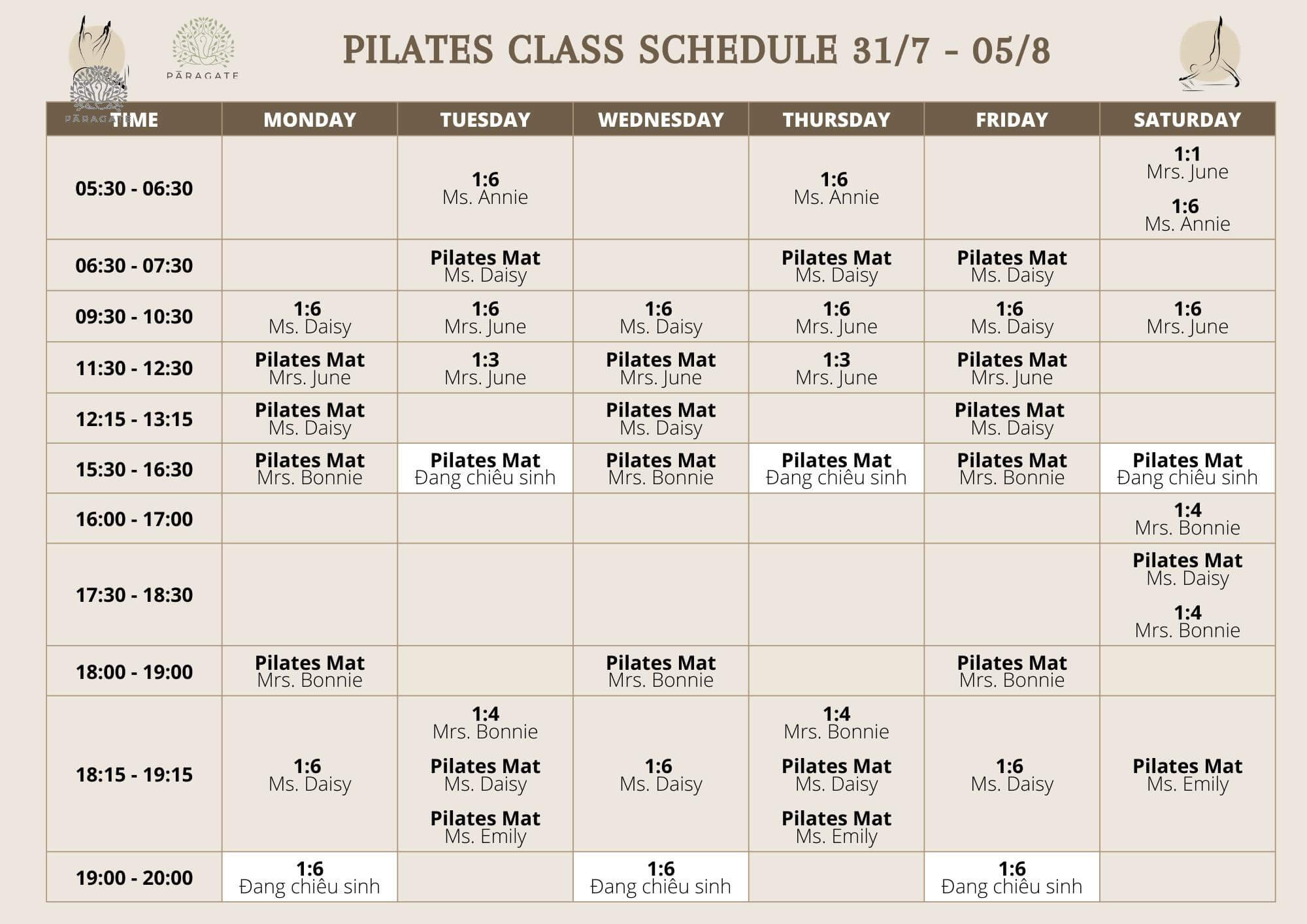 Trung Tâm Pilates Đà Nẵng